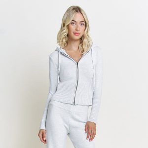 Spice It Up Zip Hoodie In Oatmeal