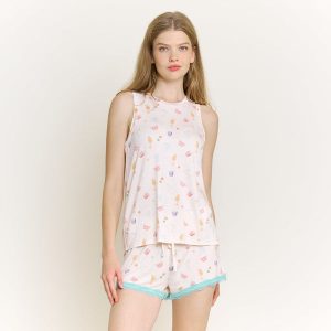 All American Tank Shortie Set in Happy Hour