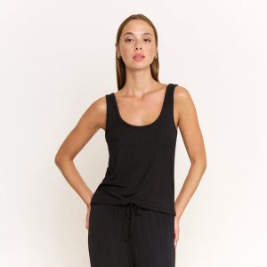 Cloud Modal Tank in Black