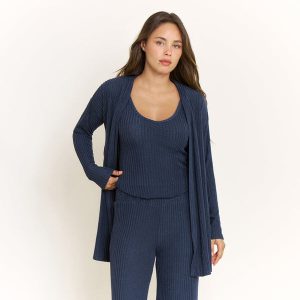 Dream Cloud Cardigan in Midnight