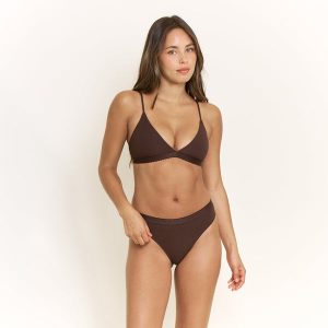 Emma Bralette in Chocolate