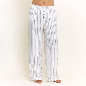 Nap Era Pant in Ivory Stripe