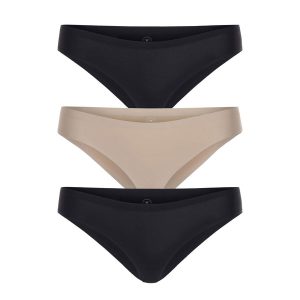 Skinz Hipster 3-Pack in Black/Nude/Black