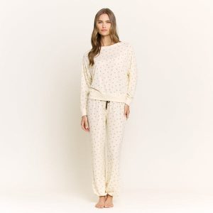 Star Seeker Long Set in Butter Daydream Hearts