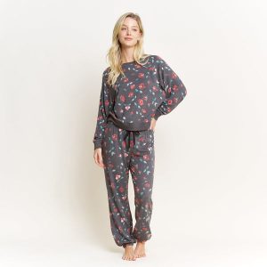 Star Seeker Long Set in Dark Roses